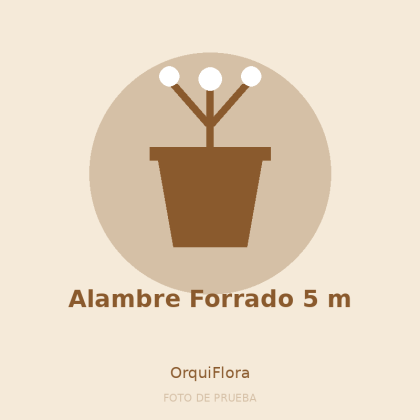 Alambre Forrado 5 m