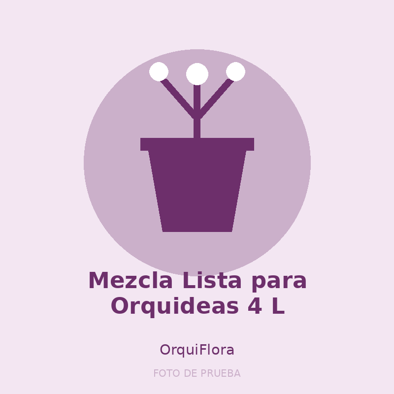 Mezcla Lista para Orquideas 4 L