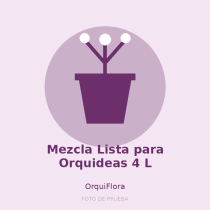 Mezcla Lista para Orquideas 4 L