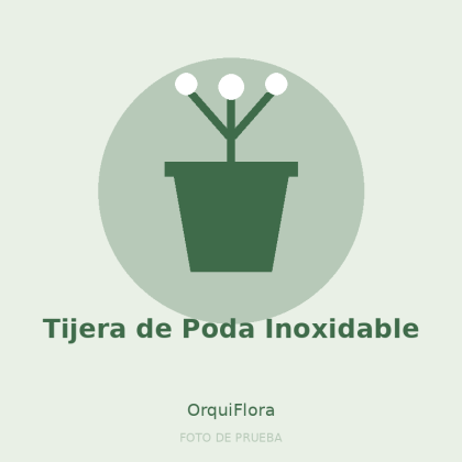 Tijera de Poda Inoxidable