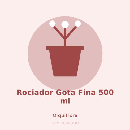Rociador Gota Fina 500 ml