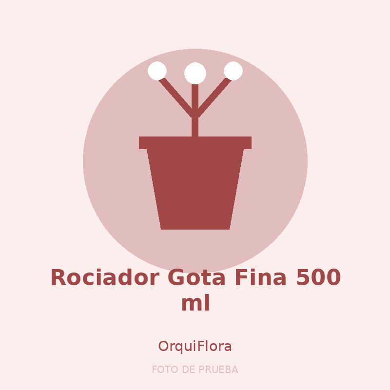 Rociador Gota Fina 500 ml